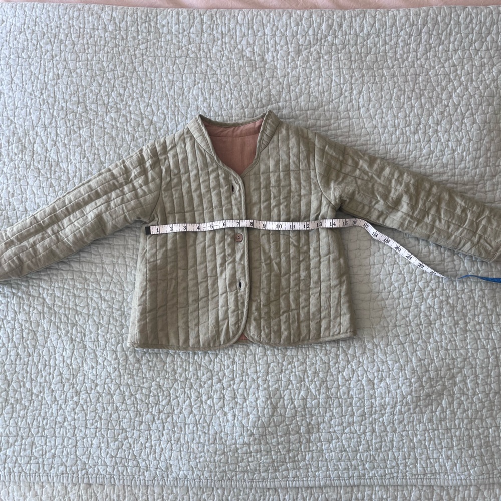 Luralu Reversible Quilted Girls Jacket Size 4-5 Years
